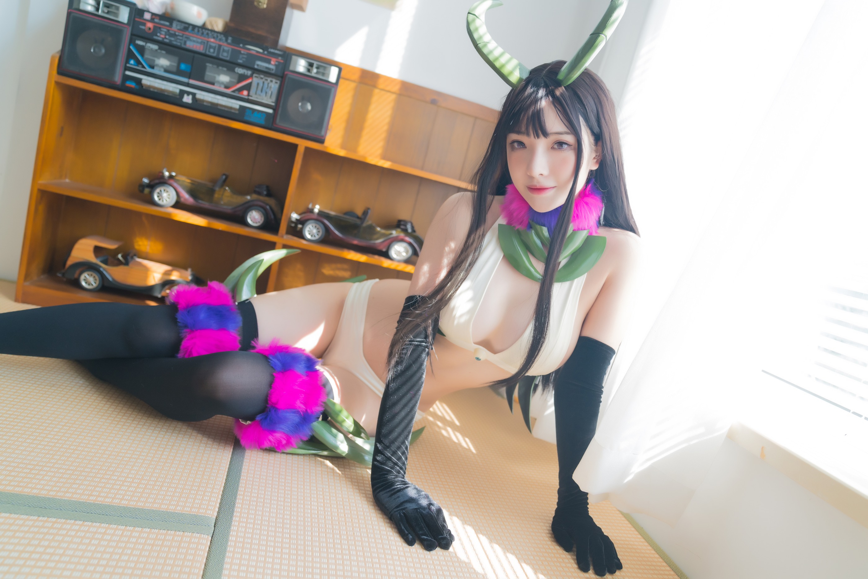 图片[1]-雯妹不讲道理 – NO.065 恶魔姐姐[28P]-XikXak